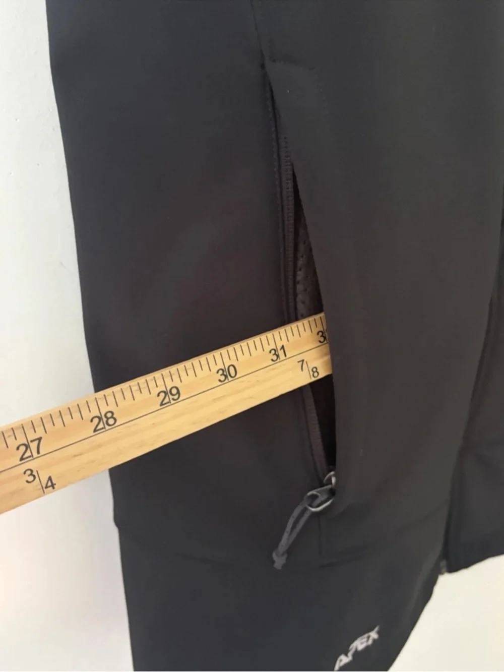 North Face Apex Black Vest Soft Shell Size Large
